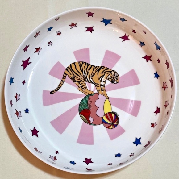 Hermes Circus Tableware Pink New - Picture 3 of 8